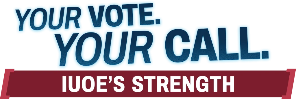 YOUR VOTE. YOUR CALL.